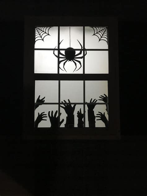 Printable Halloween Window Silhouettes
